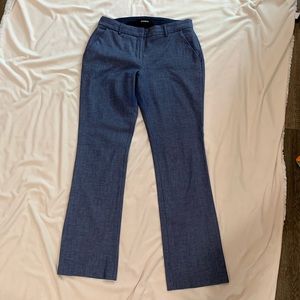 Columnist Barely Boot Mid-Rise Stretch Dress Pants